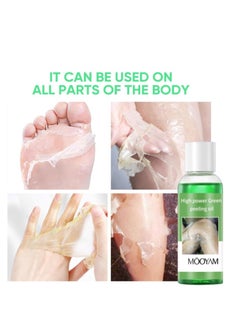 MOOYAM Peeling Oil for Dark Skin, Green Extra Strength Exfoliating Body Peeling Oil,  Peel Solution for Hands and Feet, Effective Exfoliation for Smooth and Radiant Skin  - Image 2