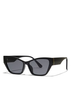 Blackout KAYLA Women Black Sunglasses - Frame Material: Thermoplastic Rubber (TR90)- Frame Color: Black-Lens Color: Gray  - Full Rim  - Image 2