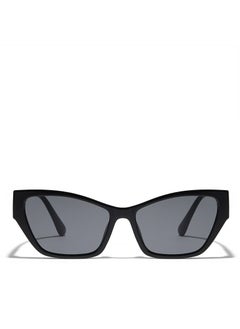 Blackout KAYLA Women Black Sunglasses - Frame Material: Thermoplastic Rubber (TR90)- Frame Color: Black-Lens Color: Gray  - Full Rim  - Image 1