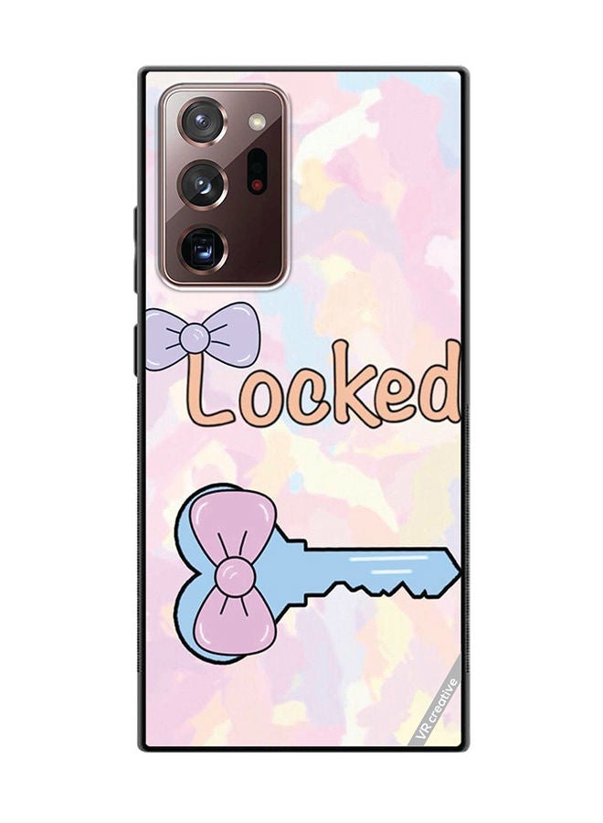 VR CREATIVE Protective Case Cover For Samsung Galaxy Note20 Ultra 5G Locked Design Multicolour - Image 1