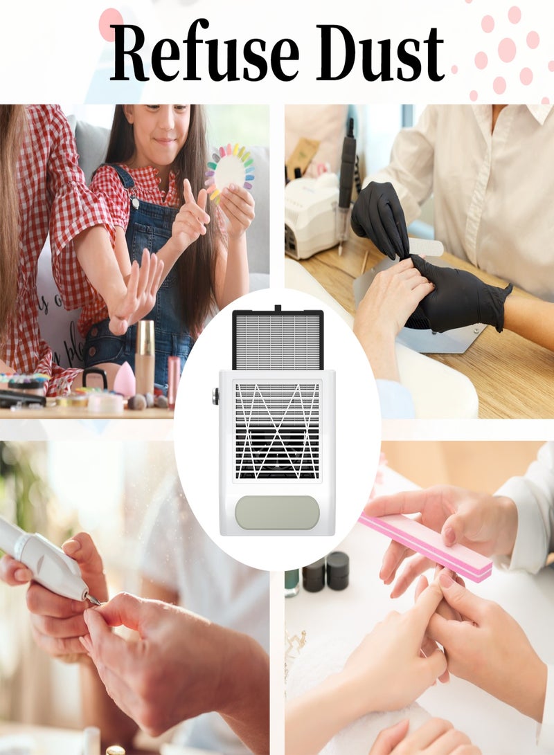 Aiseely For 858-8 Pull-out Nail Art Vacuum Cleaner Filter Reusable Filter High Density Nail Collection Mesh Filter - Image 5