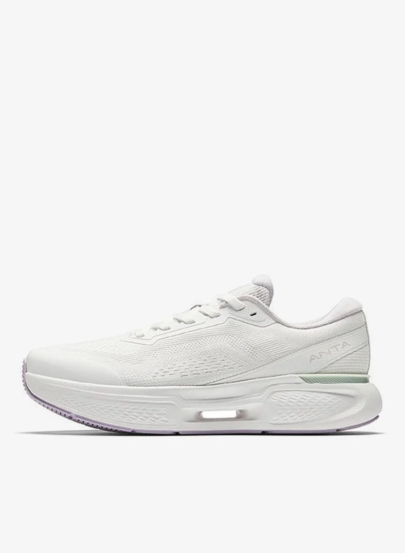 ANTA Ebuffer Lite｜ mesh breathable sports shoes summer new arrival shock-absorbing Commute fitness training shoes White