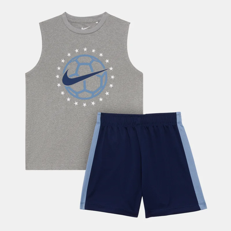 Kids' Sportswear Goal Mode Tank Top & Shorts Set