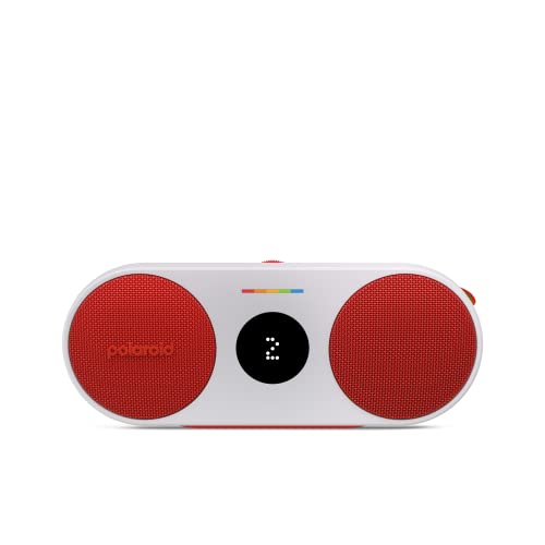 Polaroid P2 Music Player Red Powerful Portable Wireless Bluetooth Speaker Rechargeable with Dual Stereo Pairing - Image 3