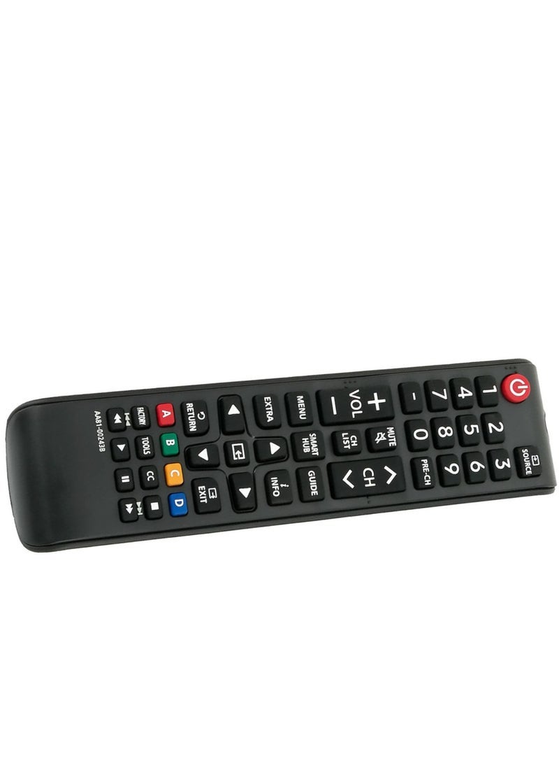 PopZa New AA81-00243B Remote Control Fit for Samsung TV UE55JU6050UXZG 55HU8500ZXZT UE48H6270SSXZG UE55F9080STXZG UA46F5500ARXUM UE55F6770SSXZG UE46F6320AWXXN UE55F9080STXZGUE with battery - Image 4