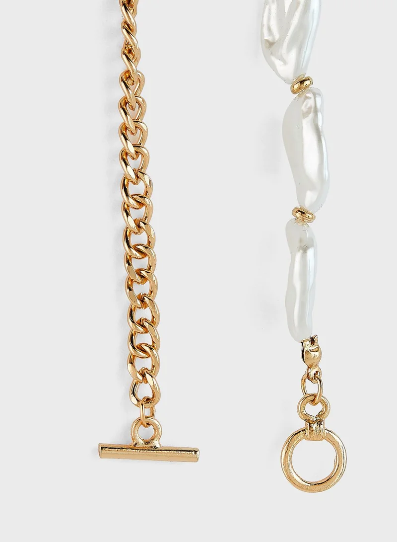 ONLY Elisa 2-Pack Necklace Set