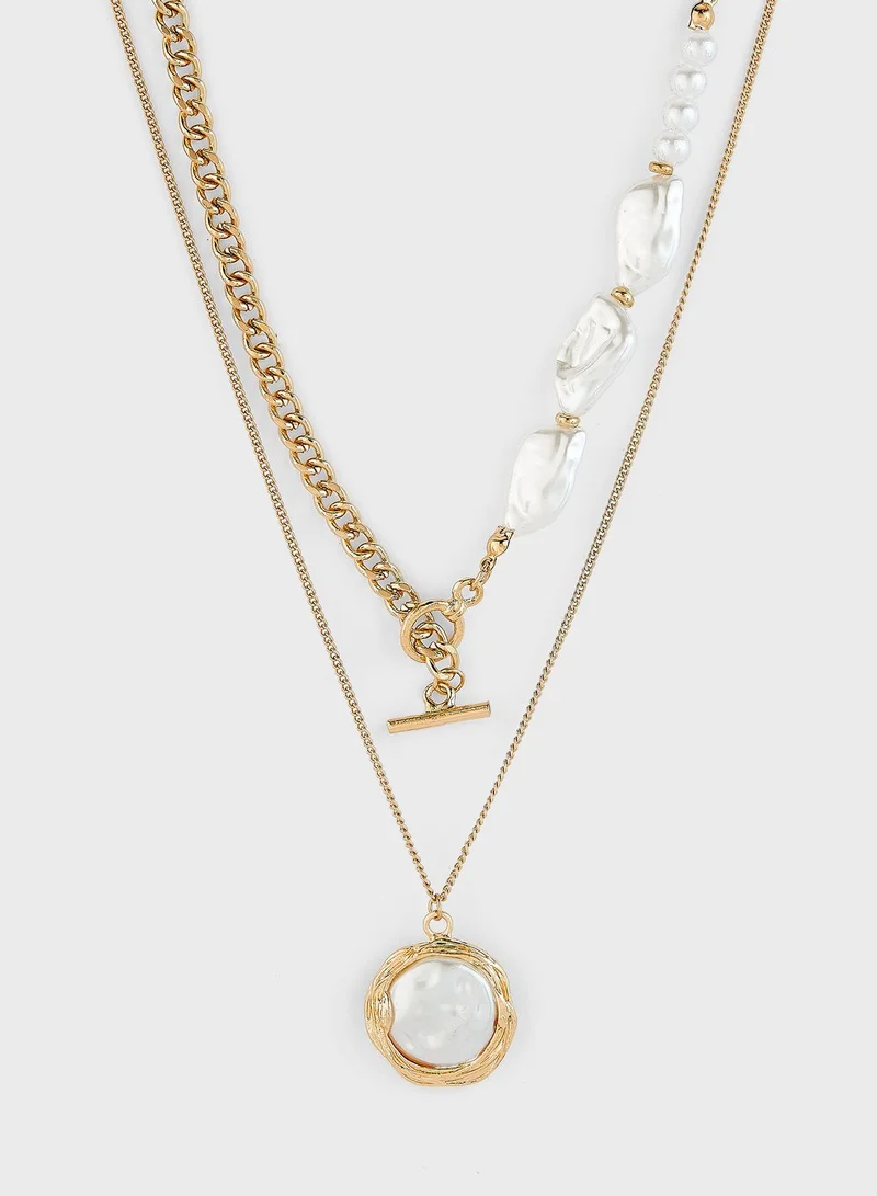 ONLY Elisa 2-Pack Necklace Set