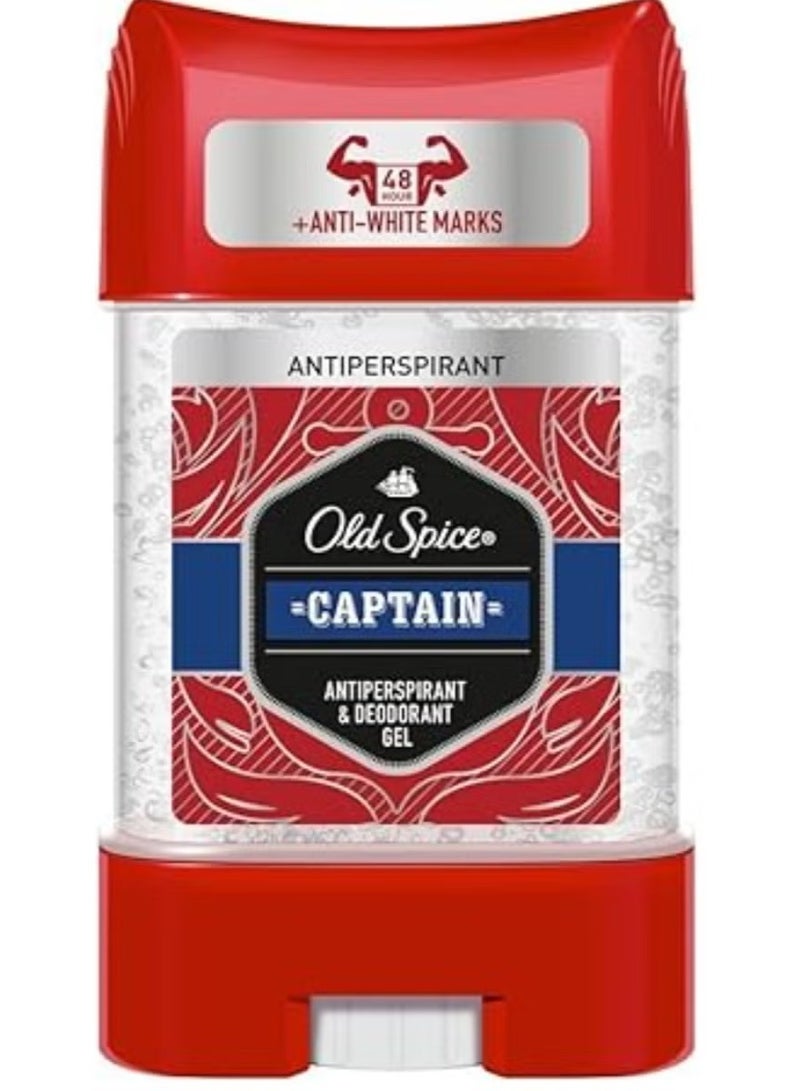 Old Spice Captain Antiperspirant & Deodorant Gel-70 G - Image 1