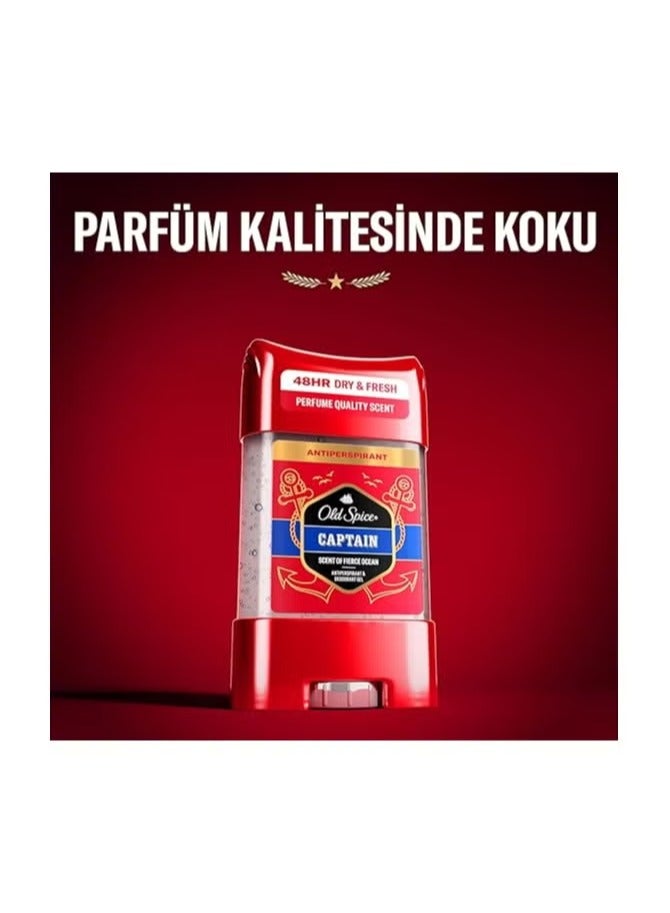 Old Spice Captain Antiperspirant & Deodorant Gel-70 G - Image 5