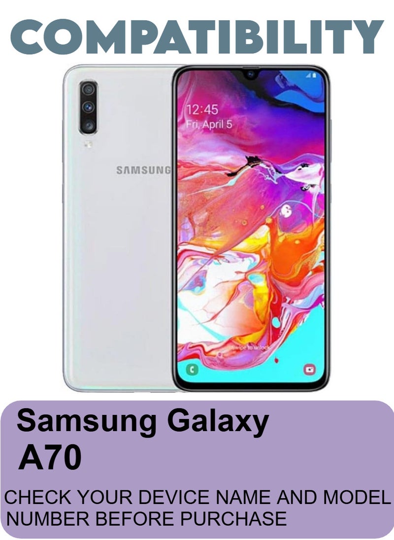 RAYON Tempered Glass Screen Protector 5D Designed For Samsung Galaxy A70 Full Screen Coverage And Bubble Free - Image 2
