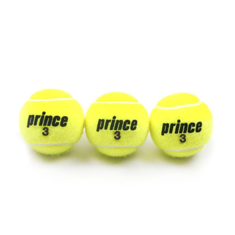 Prince كرة تنس تشامب إكسترا ديوتي 3B - عبوة من 3 (صفراء) - Image 2