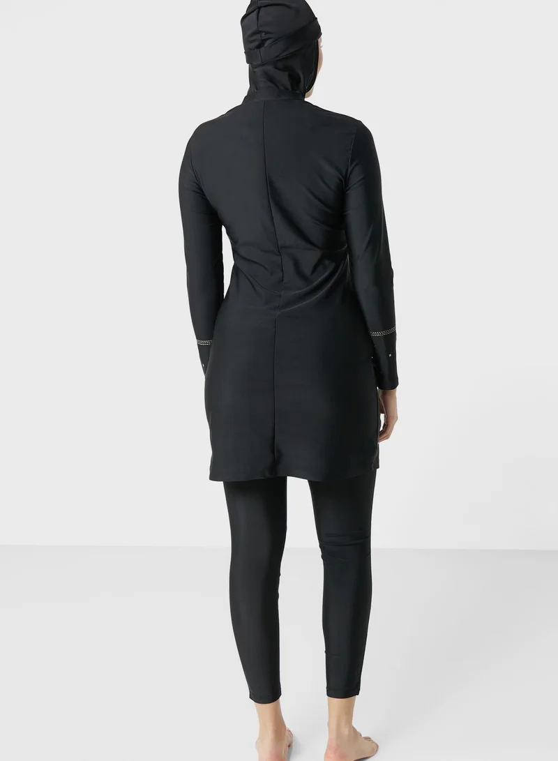 Khizana 3 Piece Modest Burkini Set