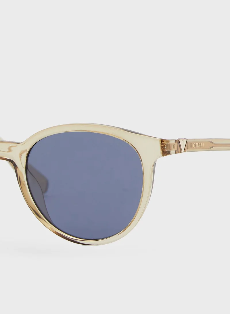 GUESS  Round Sunglasses  | Best Price UAE