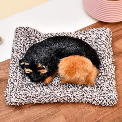 ascension Sleeping Cute Dog for Car Dashboard and Home Decor with Activated Carbon for Decoration Toy Decorative Showpiece Car Accessories Interior Dashboard Decoration Good Gifts (Design 6) - Image 2