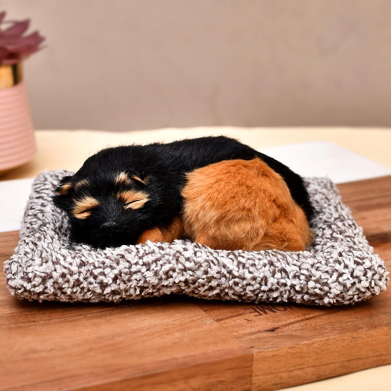 ascension Sleeping Cute Dog for Car Dashboard and Home Decor with Activated Carbon for Decoration Toy Decorative Showpiece Car Accessories Interior Dashboard Decoration Good Gifts (Design 6) - Image 5