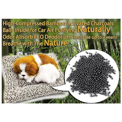 ascension Sleeping Cute Dog for Car Dashboard and Home Decor with Activated Carbon for Decoration Toy Decorative Showpiece Car Accessories Interior Dashboard Decoration Good Gifts (Design 6) - Image 4