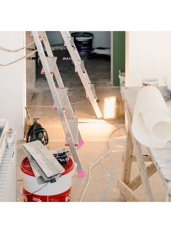 Rose Red Ladder Feet Cover Leg Protector Furniture Rubber Caps 1pc - Image 5