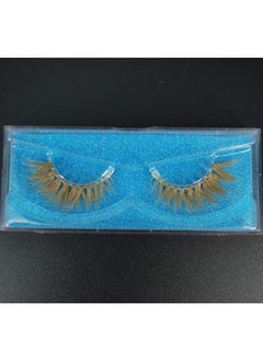 Suncolor Hair Brown Eyelashes Natural Mink False Lashes Light Brown Blonde 3 Pairs Makeup Haloween Party (Brown2)  - Image 5