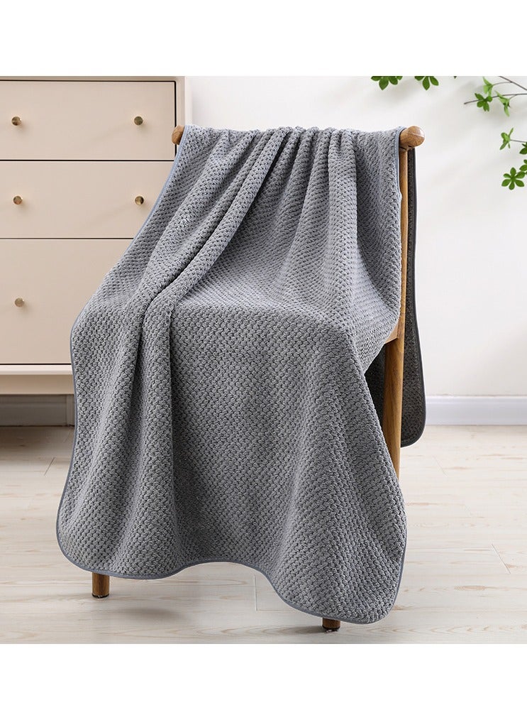 Royee Quick Drying Adult Bath Towel 70 * 140cm (Blue) - Image 2