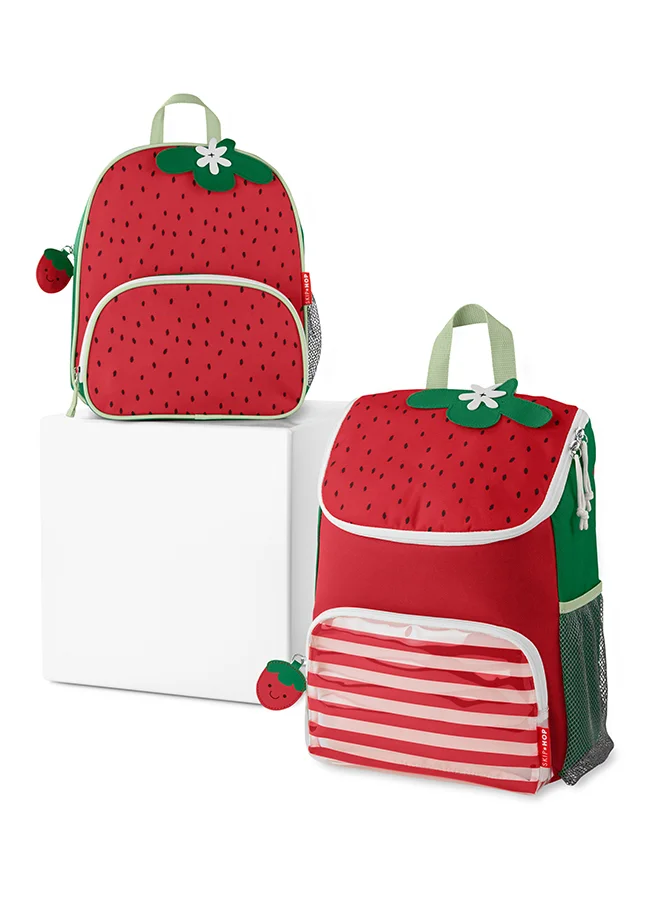 Skip Hop Spark Style Backpack Strawberry
