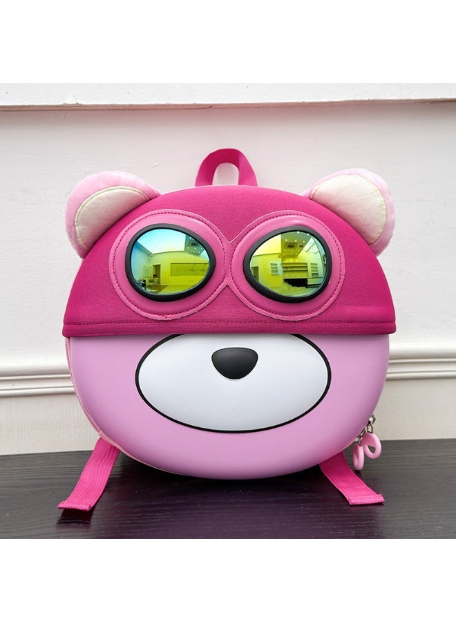Kids School Backpack Hard Shell Bear 2-4 Years Waterproof Lightweight School Supplies - Image 1
