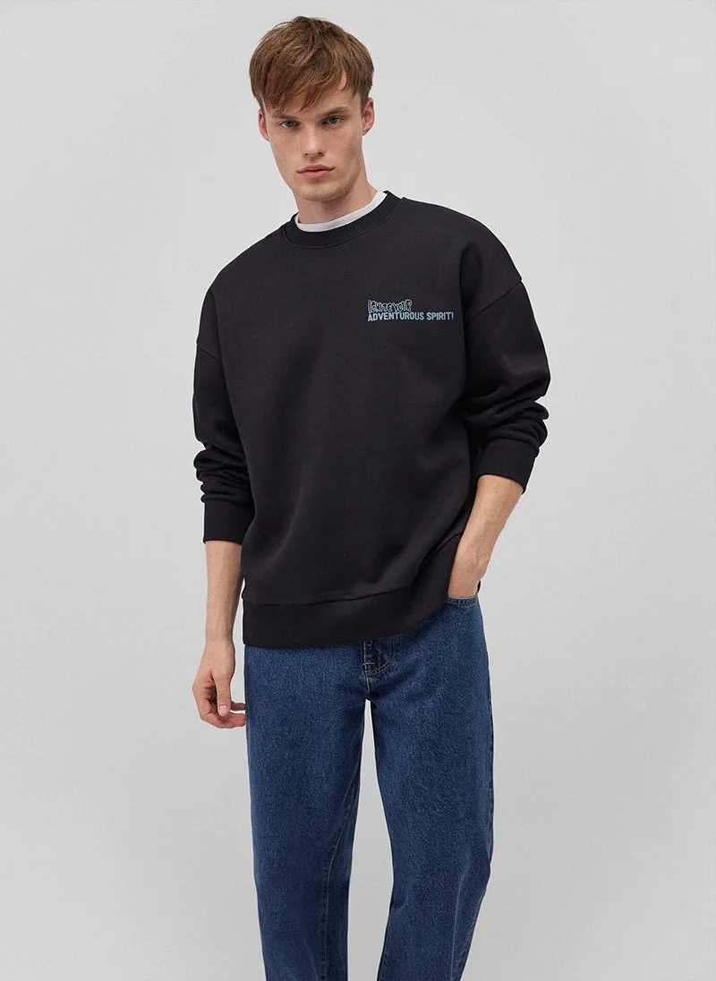 مافي Black Sweatshirt