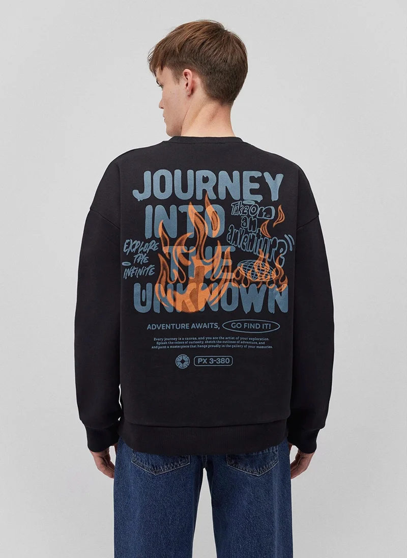 مافي Black Sweatshirt