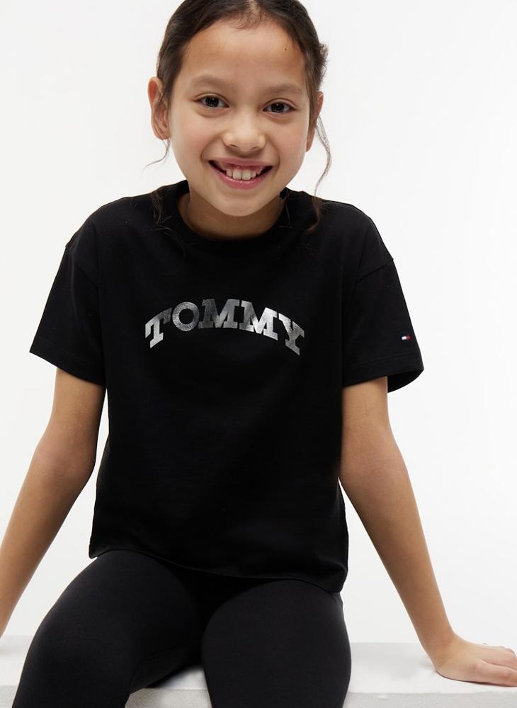 TOMMY HILFIGER Essential Hilfiger Monotype T-Shirt And Leggings Set - Image 5