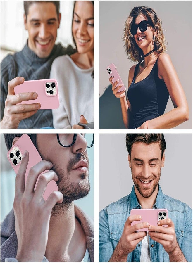 Amytor جراب Amytor مصمم خصيصًا لهاتف iPhone 16 Pro Max، جراب سيليكون فائق النحافة ومقاوم للصدمات مع بطانة ناعمة من الألياف الدقيقة المضادة للخدش، [حماية معززة للكاميرا] جراب هاتف لهاتف 16 Pro Max، (وردي) - Image 5