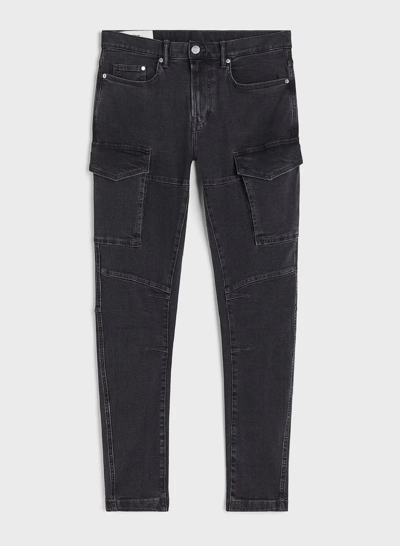 H&M Slim Cargo Jeans