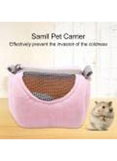 Zerodis Zerodis Hamster Travel Carrier Bag, Small Animal Portable Travel Carrier Outdoor Hangbag Outdoor Travel Handbag with Single Shoulder Strap for Hamster Small Pets ()  - Image 2