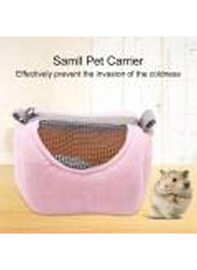 Zerodis Zerodis Hamster Travel Carrier Bag, Small Animal Portable Travel Carrier Outdoor Hangbag Outdoor Travel Handbag with Single Shoulder Strap for Hamster Small Pets ()  - Image 2