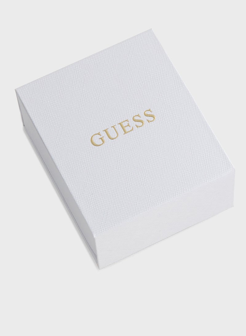 GUESS Pendent Drop Detail Long Necklace - Image 4