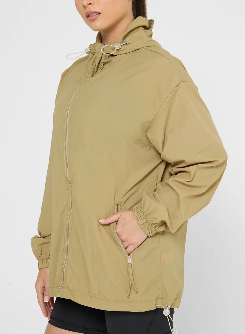 FRWD Hooded Longline Hiking Jacket