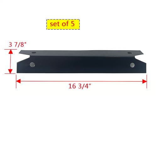 Direct store Parts Kit DG132 Replacement for Gas Grill Brinkmann 810-1575-W Gas Grill Parts Kit (Stainless Steel Burner + Stainless Steel carry-over tubes + Porcelain Steel Heat Plate) - Image 4