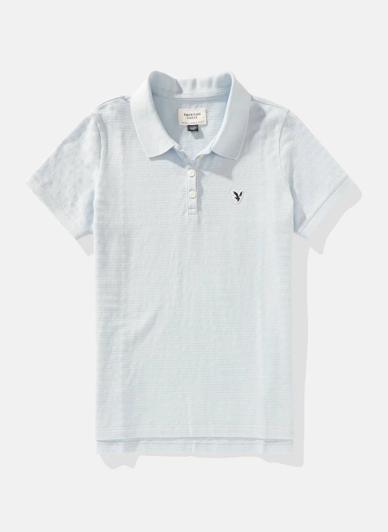 American Eagle 9677 Stripes Polo Shirt