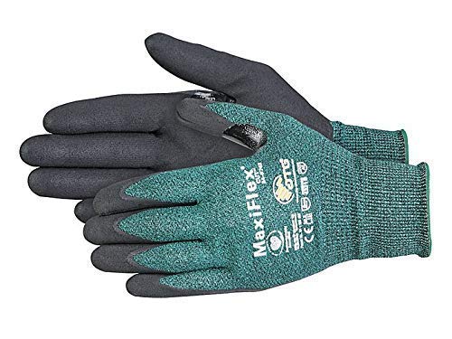 PIP ATG 34-8743/L MaxiFlex Cut - Black Micro-Foam Nitrile Coated Palm And Fingers - Large - 12 Pair Per Box - Image 4