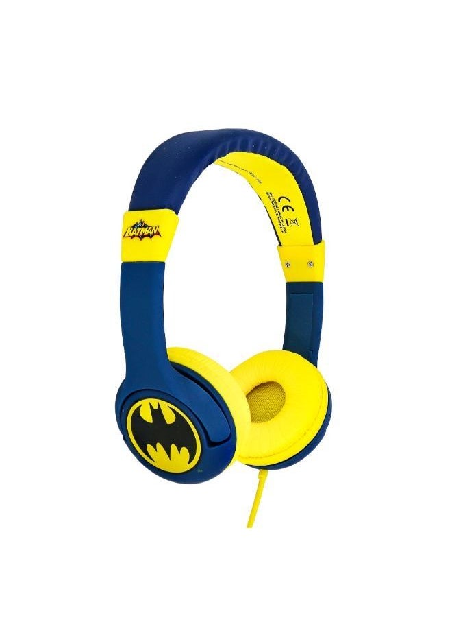 OTL OnEar Children Headphone - Batman Signal - Blue