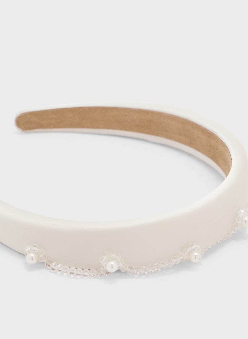 Ella Limited Edition Embellished Floral Headband  - Image 3