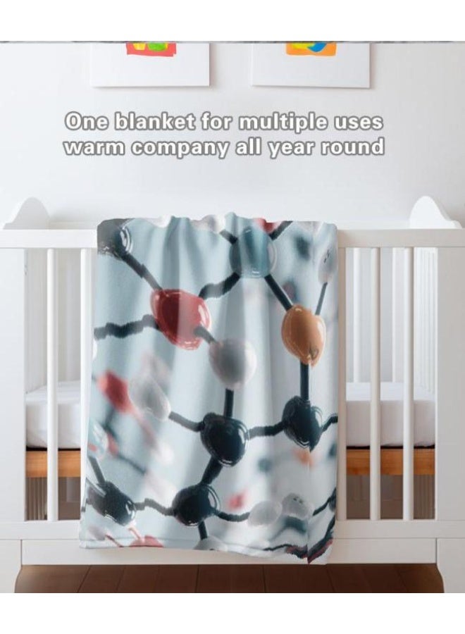 general Children's or student cartoon flannel thin blanket (warm and comfortable, suitable for sleep, games) 100cm*150cm - Image 1