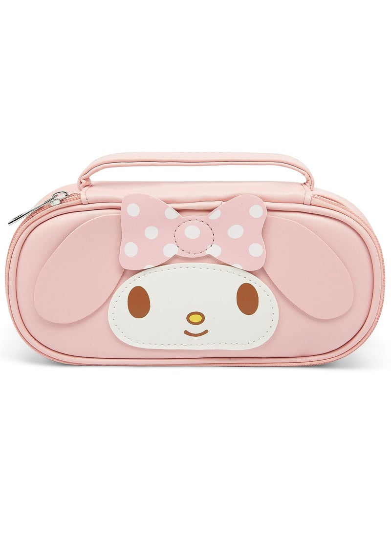 CMGTYYD Pencil Case for Girls, Cute Pencil Box Pouch with Zipper, Large Capacity Stationery Storage Organizer for School Supplies, Gifts for Her  - Image 1