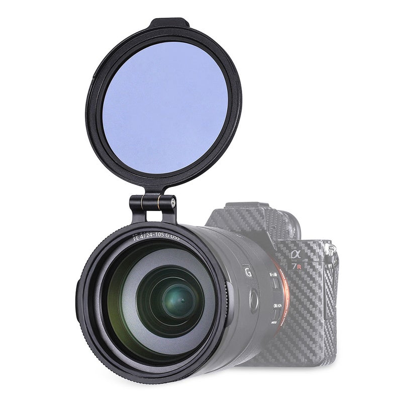 حلقة محول معدنية لمرشح ND للعدسة الكاميرا لنظام التصفية السريع R-67 67 مم متوافقة مع كاميرات DSLR من كانون ونيكون وسوني وأوليمبوس - Image 2