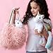 Perfectto Design Unicorn Toy for Girls Age 3 4 5 4 PCS Set  Mommy Baby Stuffed Animal Bag and a Doll Blanket Unicorn Gift for 36 Year Old Girl Birthday or Christmas White Rainbow - Image 4