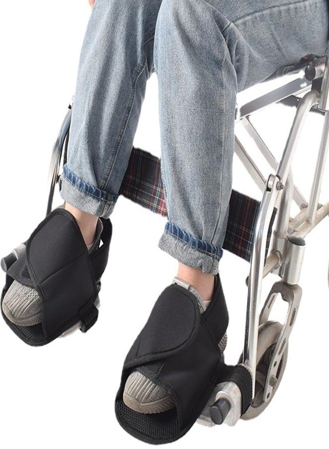 AUSTYLCO Wheelchair Restraint Shoes Prevent The Foot from Falling Off The Footrest Adjustable & Easy to Wear,Wheelchair Shoe Holder Straps for Disabled & Rehabilitation Patients - Image 1