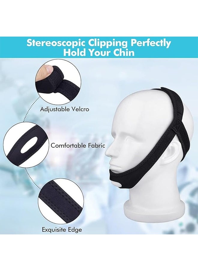 Generic - Anti Snoring Chin Strap, Upgrade Anti Snoring Devices, Anti Snoring Devices Anti Snoring Chin Strap for Men Women,Chin Straps Sleep Aids for Snoring Mouth Breather Mouth Closed While Sleeping - Image 1