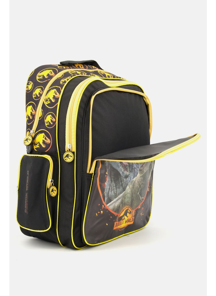 JURASSIC WORLD Kids Boy Dominion Backpack 46 x H 36 x L  15 x W cm, Black Combo  - Image 3