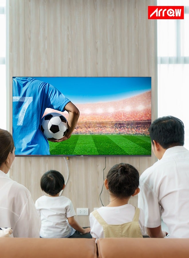 آركيو تلفزيون جوجل الذكي 55 بوصة 4K UHD HDR، نظام أندرويد الأصلي بتصميم بدون إطار، شاشة LED، دقة 3840 × 2160، معالج Cortex CA55، ذاكرة 1.5 جيجابايت، متجر جوجل بلاي، أندرويد 11، الطراز: RO-55LCS-11 - Image 5