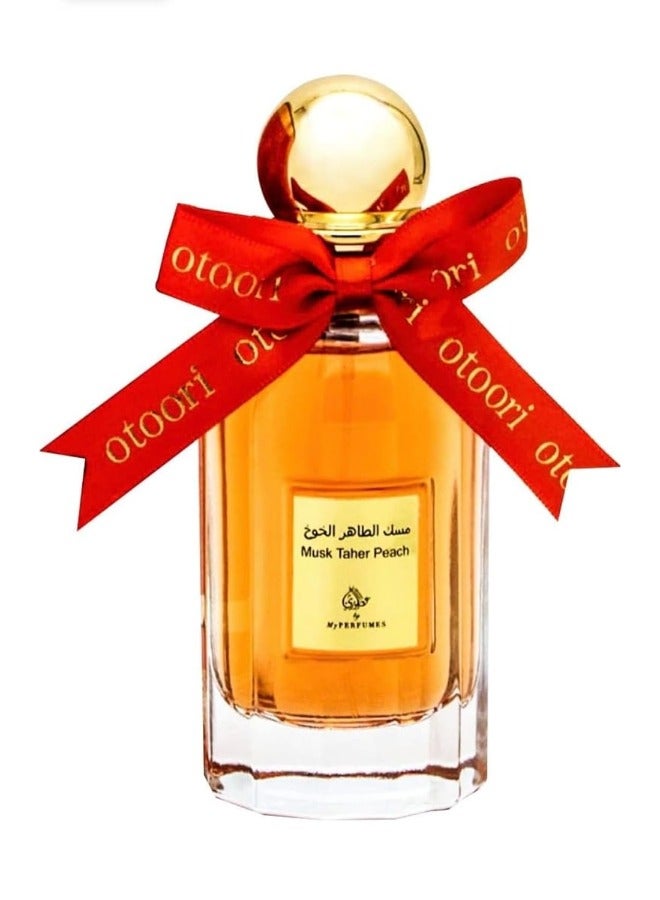 Otoori Musk Taher Peach by MyPerfumes Eau De Parfum For Unisex - 80ml | Luxurious Unisex Fragrance with Fruity and Floral Notes - Image 2