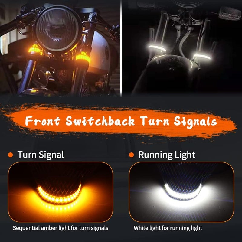 MotoParAcc DTR2017 Flexible LED Strip Turn Signals - Image 3