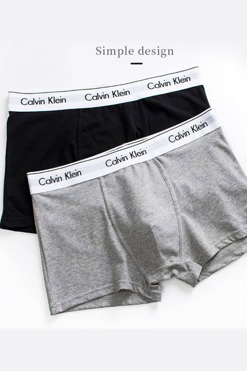 سي كيه برودكتس سراويل داخلية للرجال بوكسر (3 قطع في علبة هدايا) قطن، المقاس: XL - Image 4
